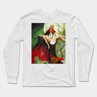 Dracula Retro Long Sleeve T-Shirt